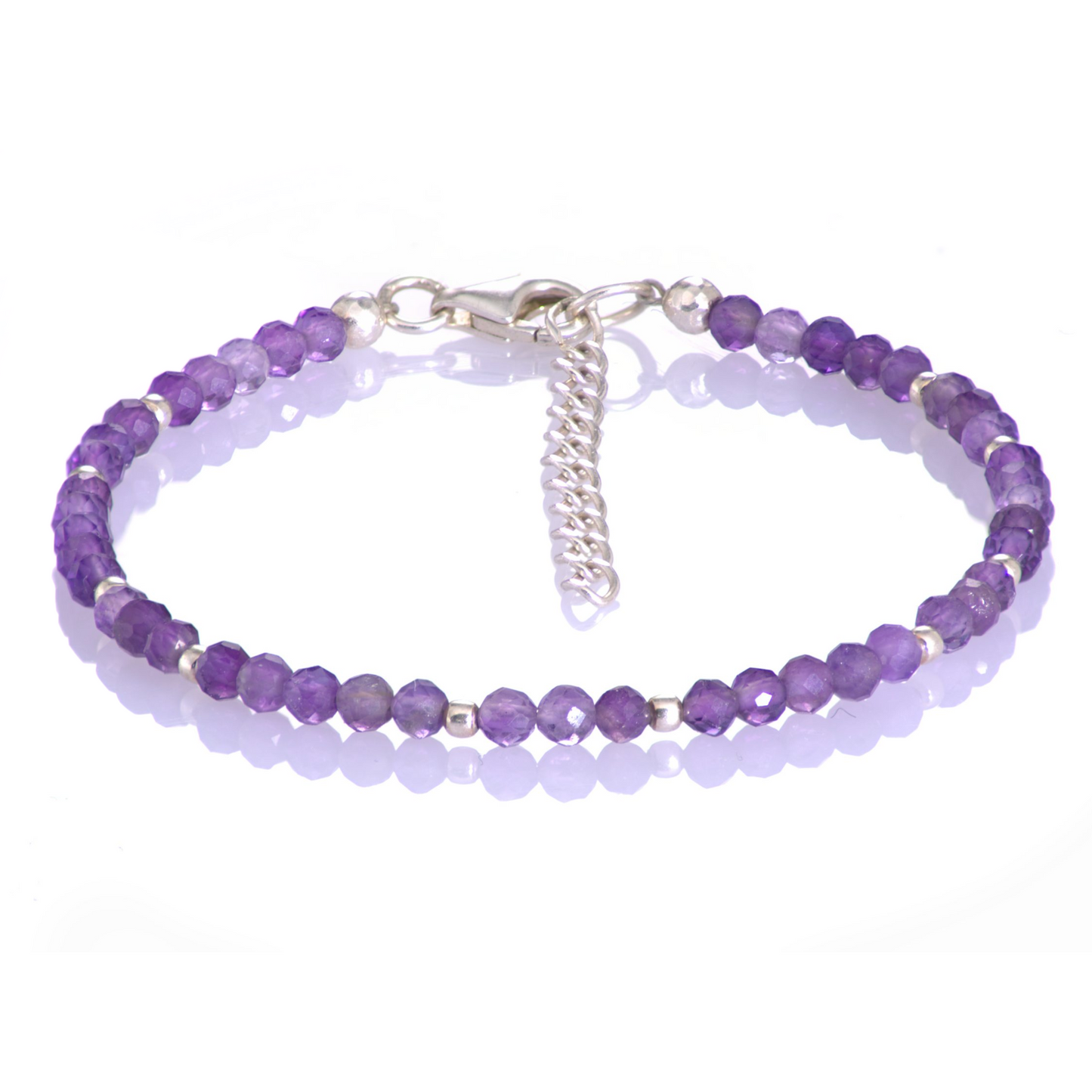 Bransoletka z ametystu