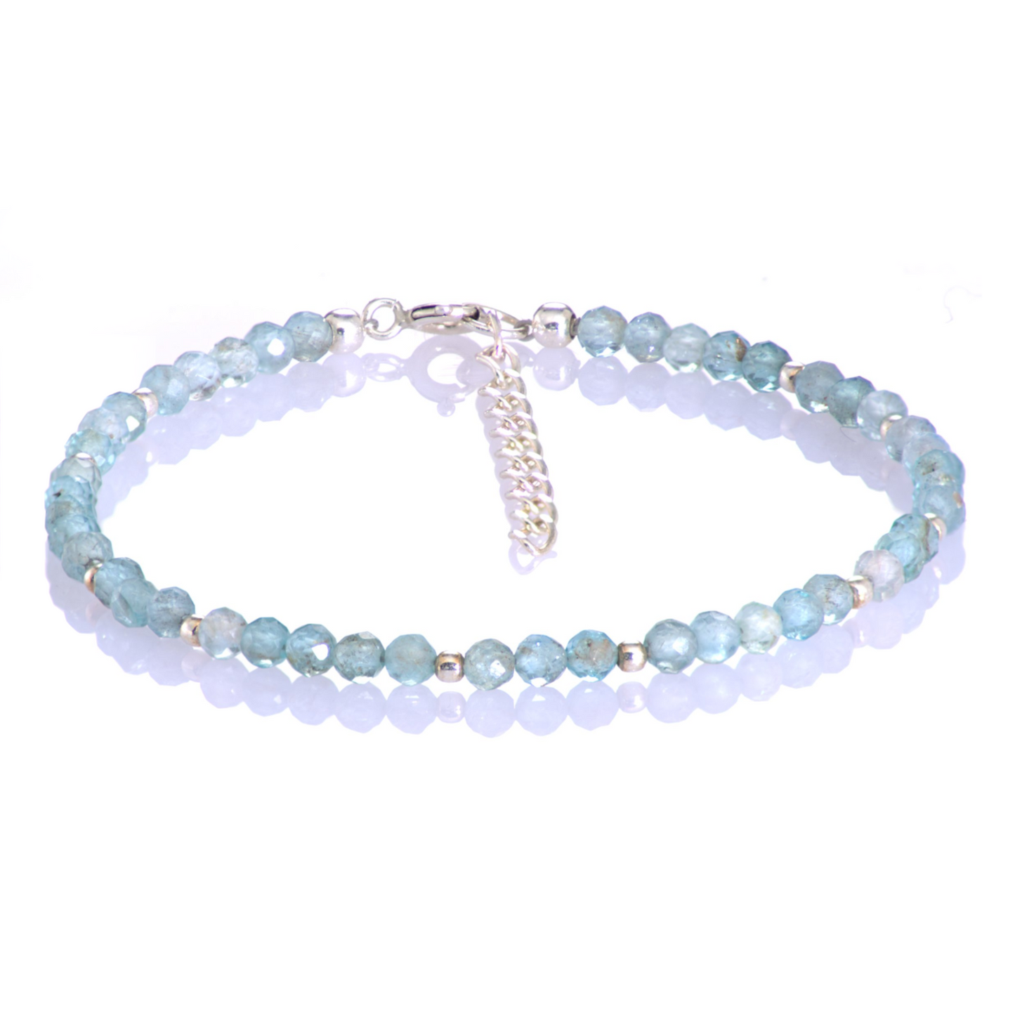 Bransoletka z apatytu morskiego