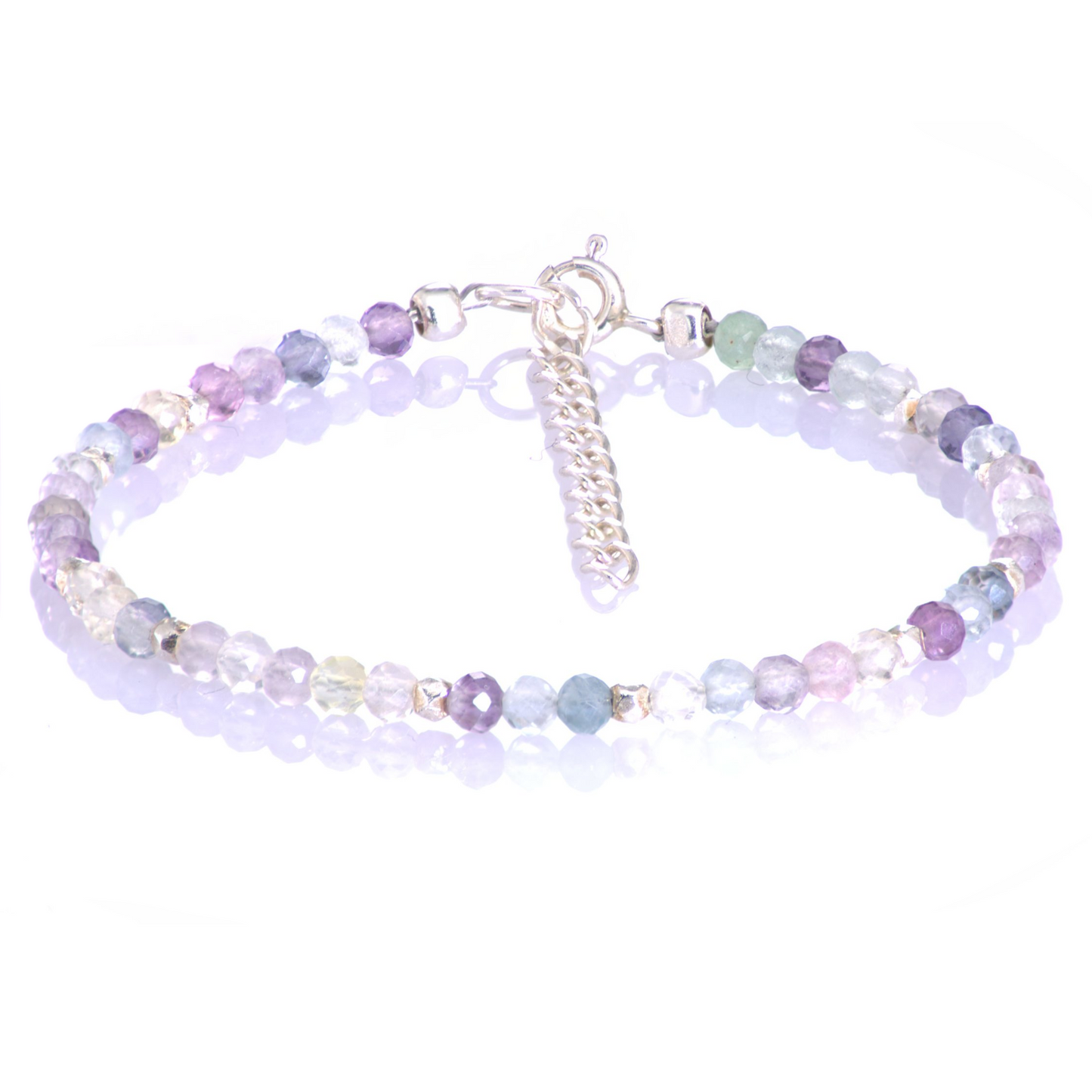 Bransoletka z fluorytu