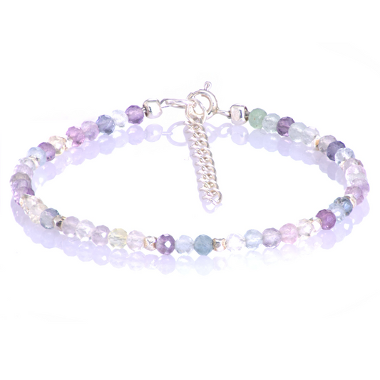 Bransoletka z fluorytu