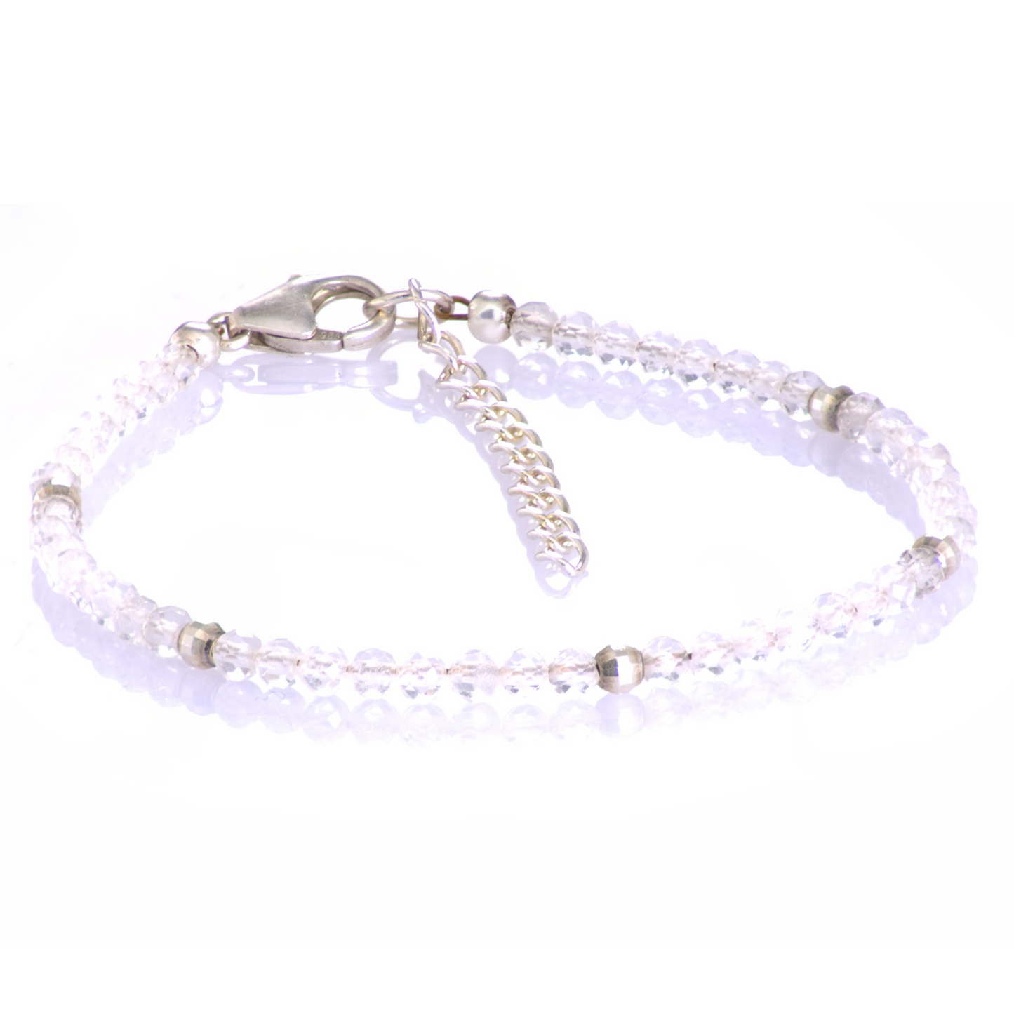 Bransoletka z kryształu górskiego