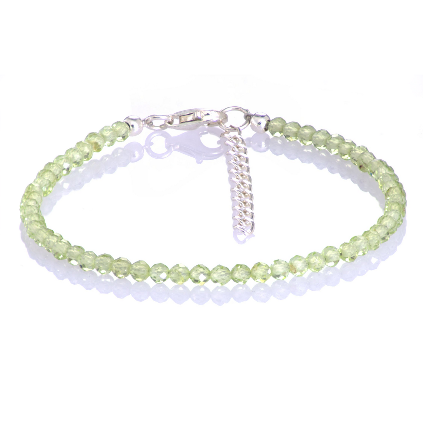 Bransoletka z oliwinu