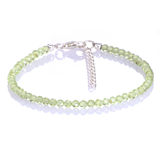 Bransoletka z oliwinu